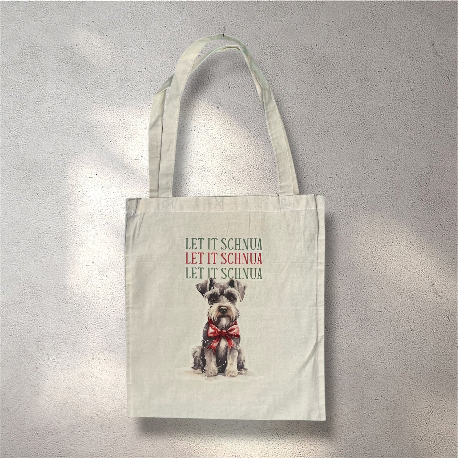 Let It Schnua Tote Bag