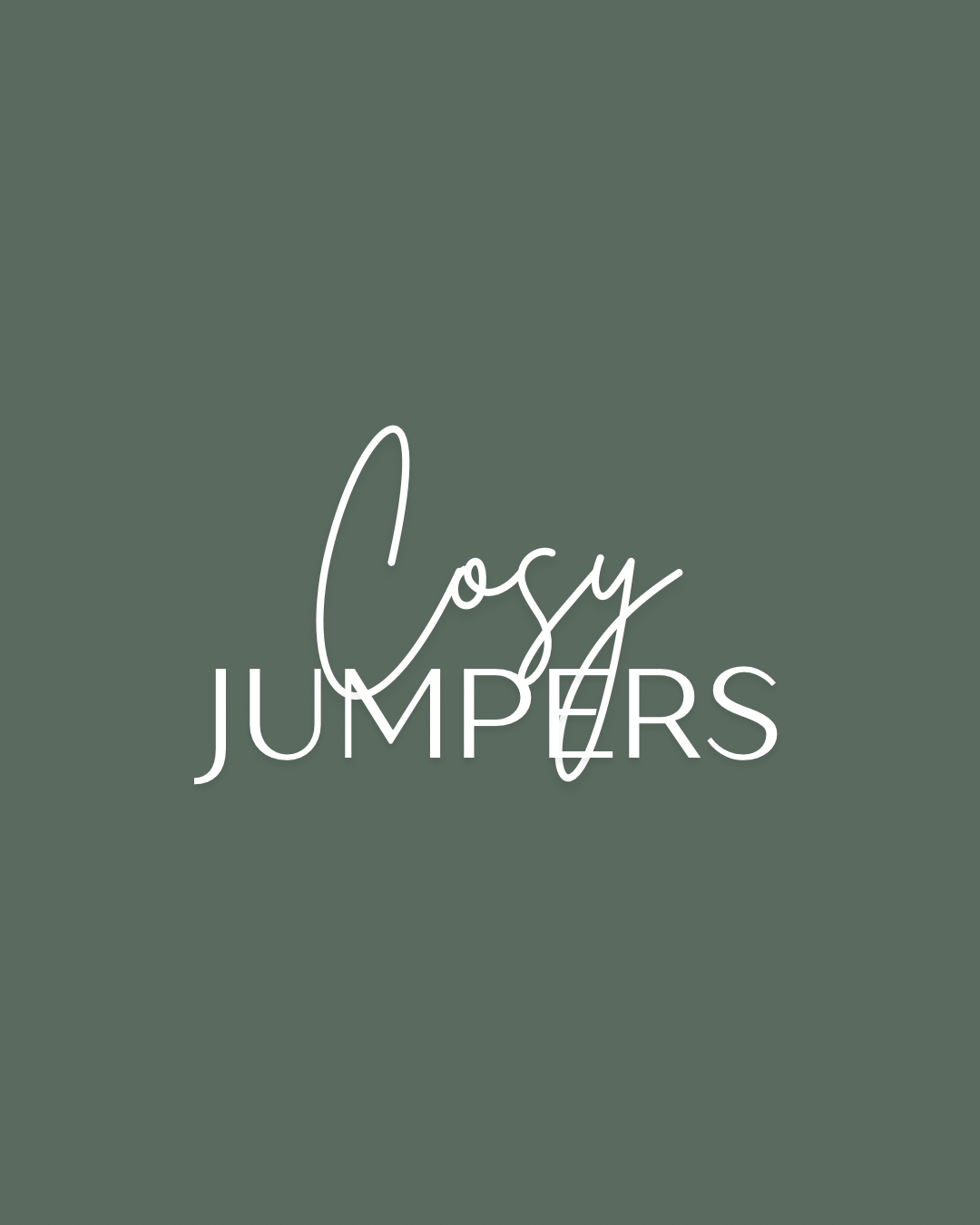 Cosy Jumpers