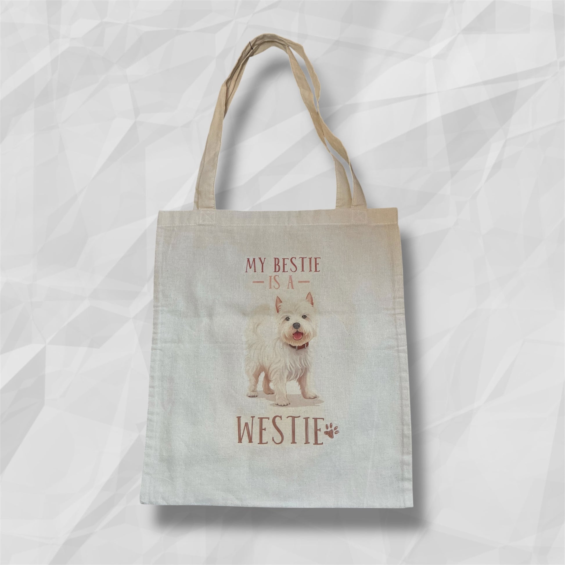 My Besties is a Westie Tote Bag