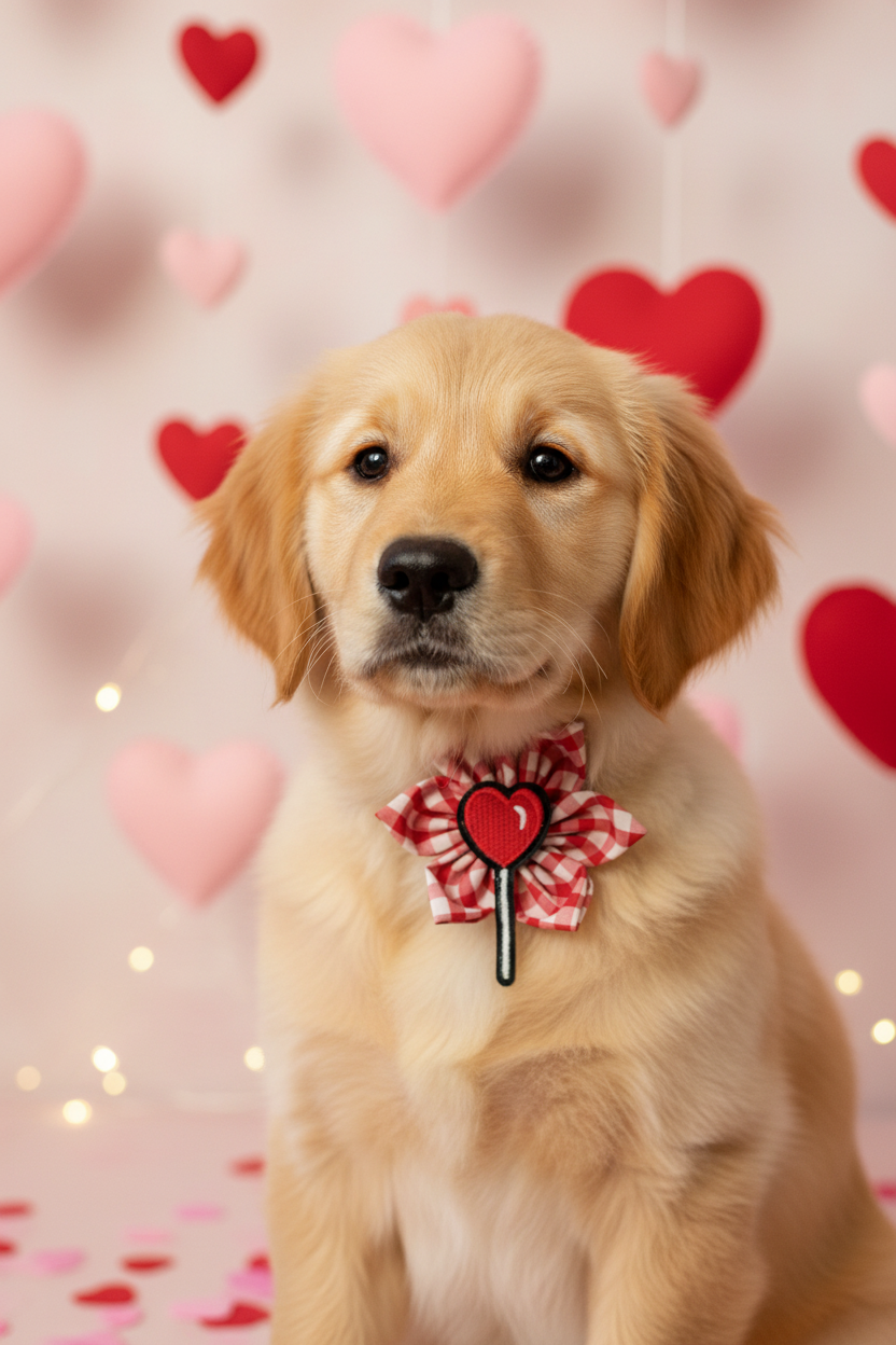 Valentines Love Pop - Collar Flower