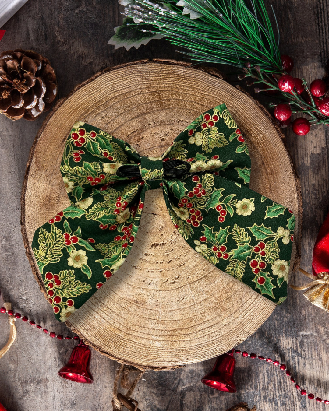 Oh, Holly Days Sailor Bow