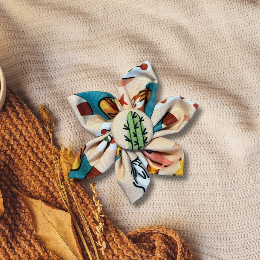 Rustic Rodeo Collar Flower