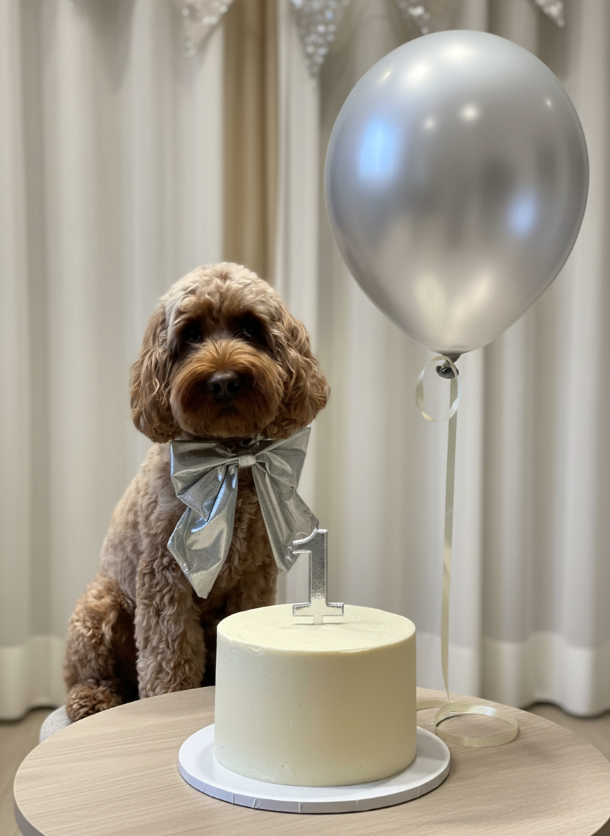 Organza Sailor Bow - Silver