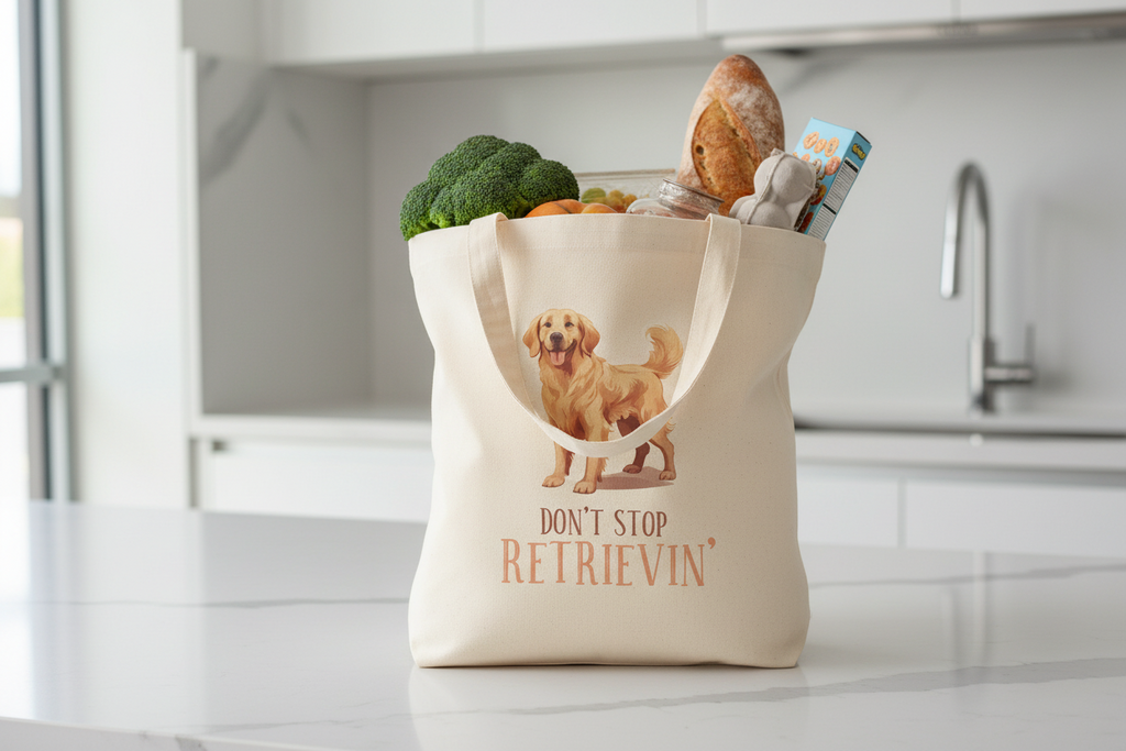 Don’t Stop Retrievin’ Tote Bag