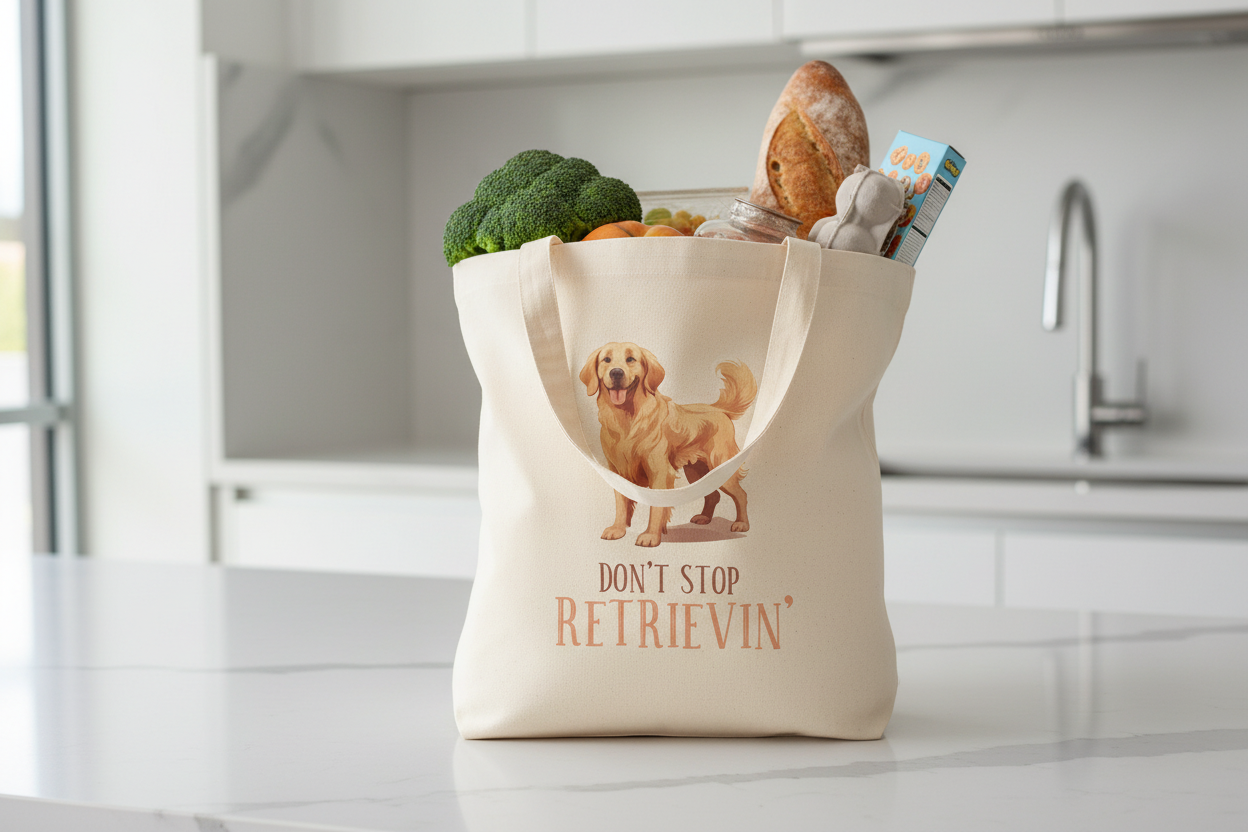 Don’t Stop Retrievin’ Tote Bag