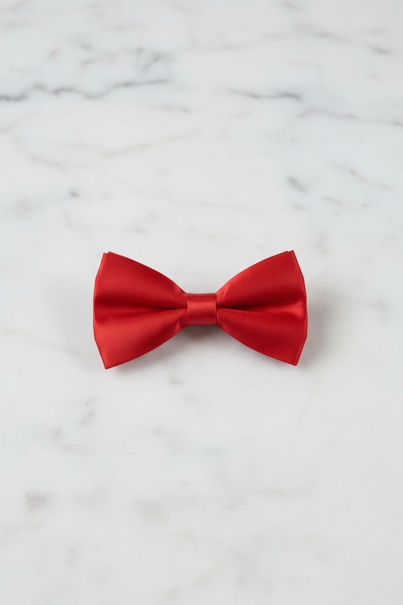 Ruby Luxe Bow Tie