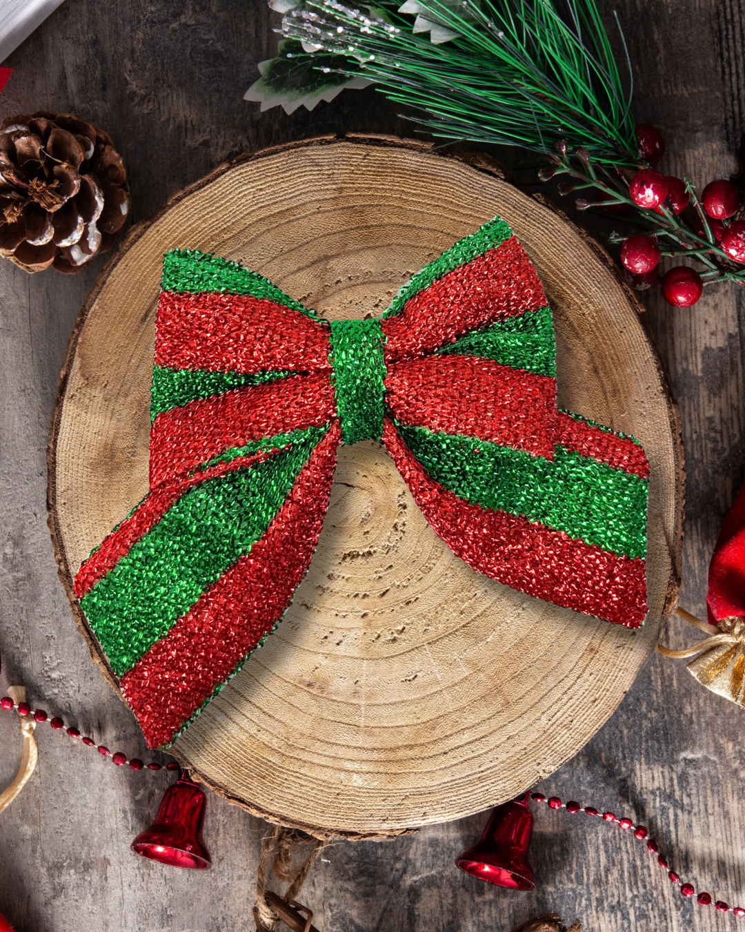 Tinsel Paws Christmas Sailor Bow