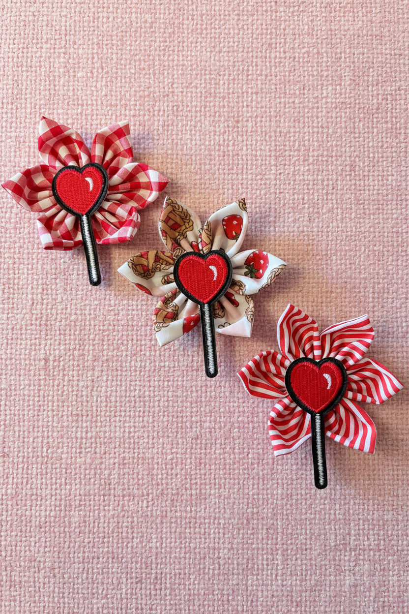 Valentines Love Pop - Collar Flower