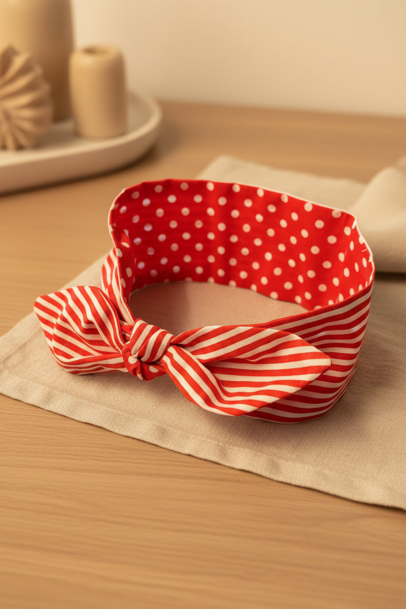 Cherry Pop Reversible Dog Neckerchief