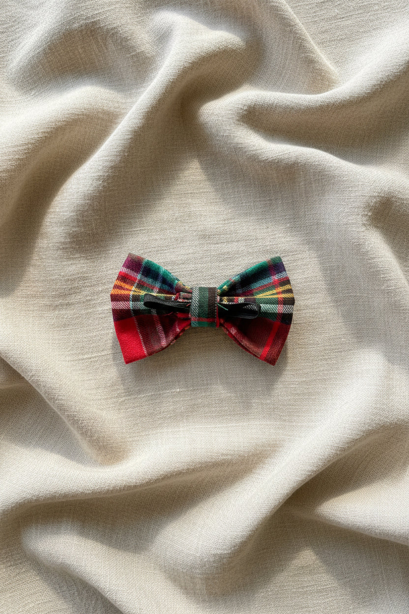 Tinsel & Tartan - Yuletide Tartan Bow Tie