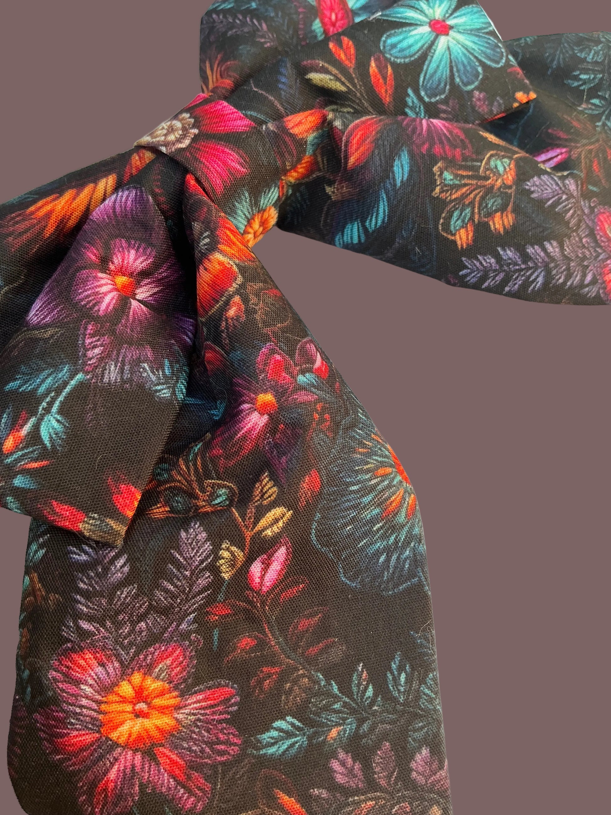 Midnight Bloom Sailor Bow