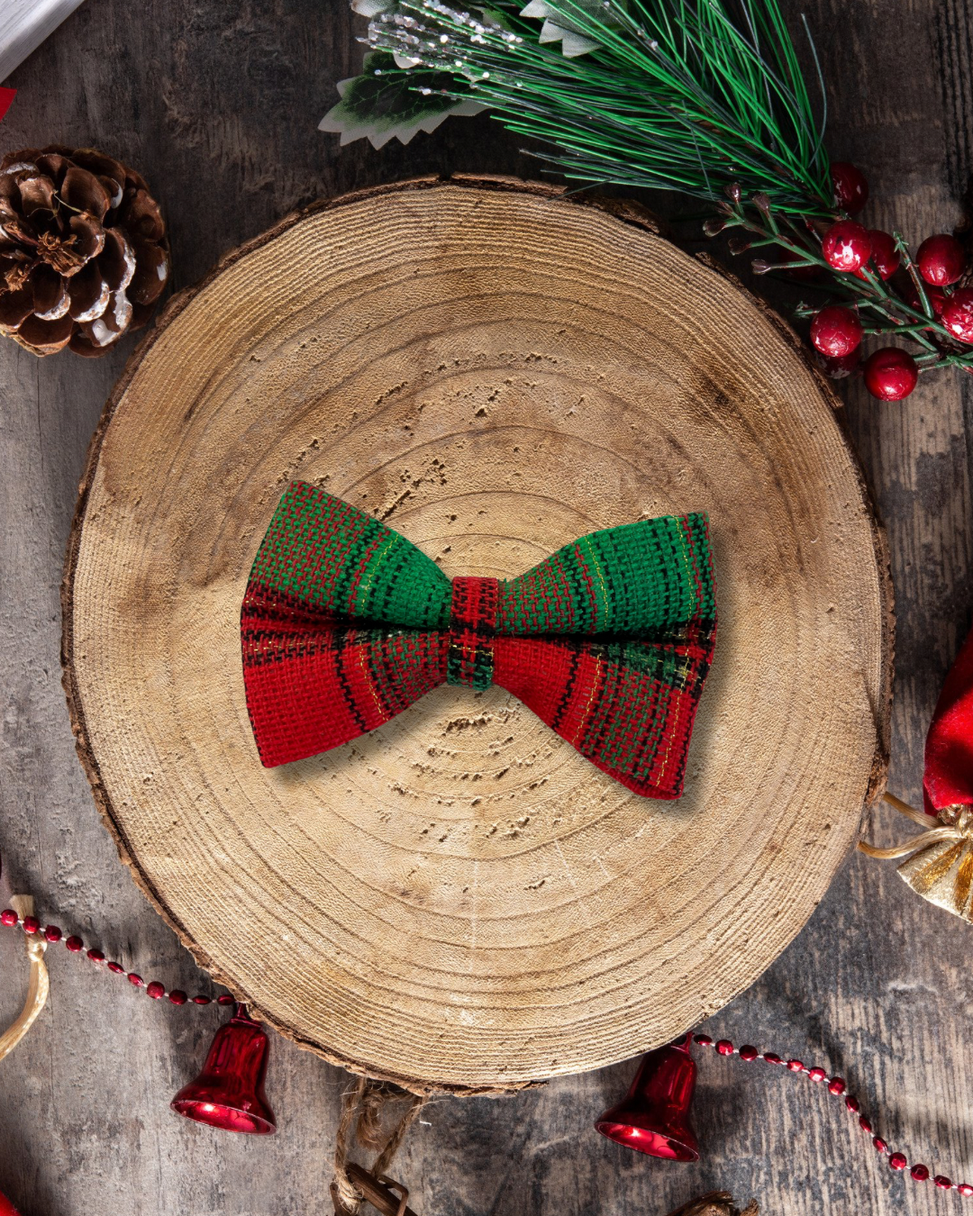 Heritage Hound Bow Tie - Festive Gold