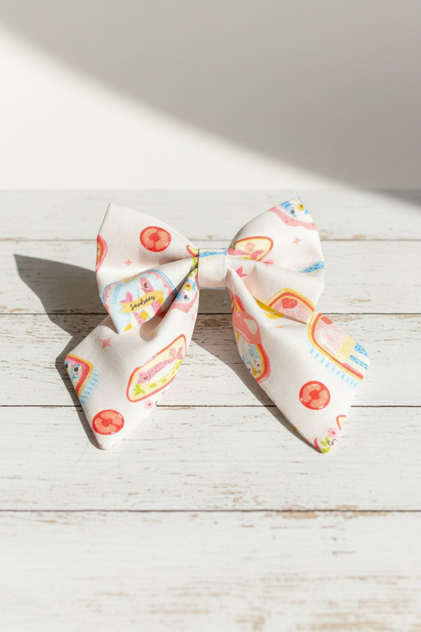 Sunshine & Sardines Sailor Bow