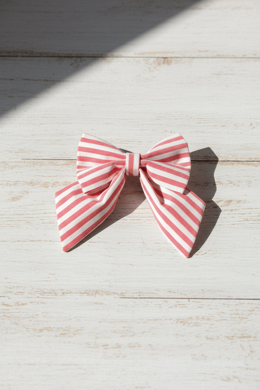 Boardwalk Stripe Sailor Bow