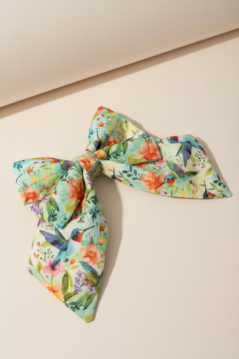 Hummingbird Meadow Sailor Bow