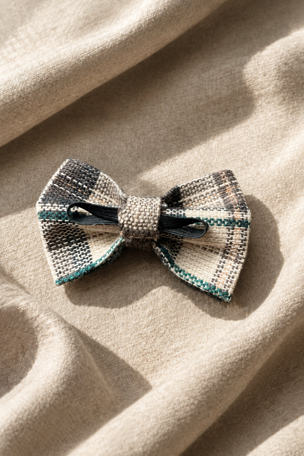 Countryside Club - Brown Plaid Bow Tie