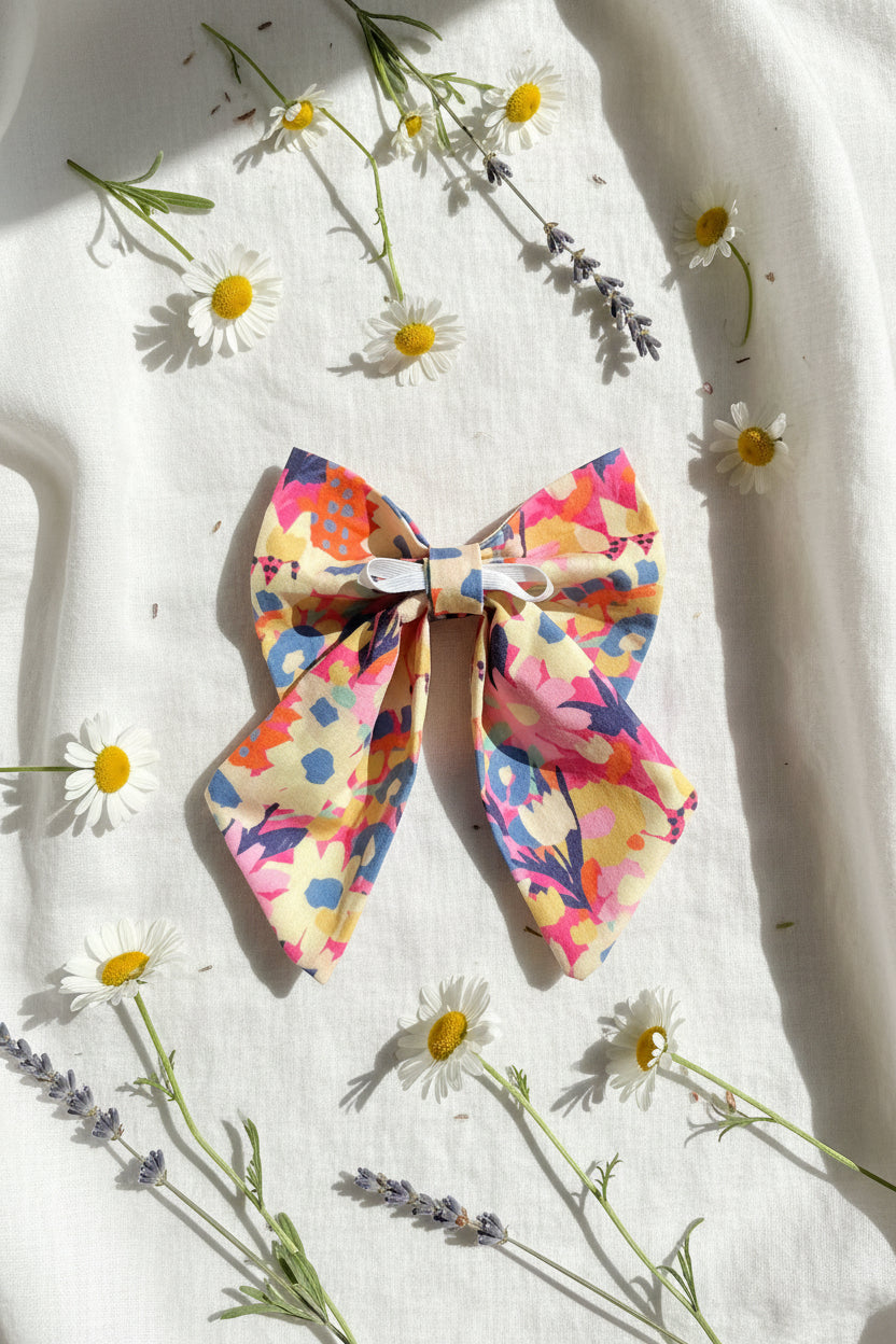 Poppin’ Pink Sailor Bow - New & Improved
