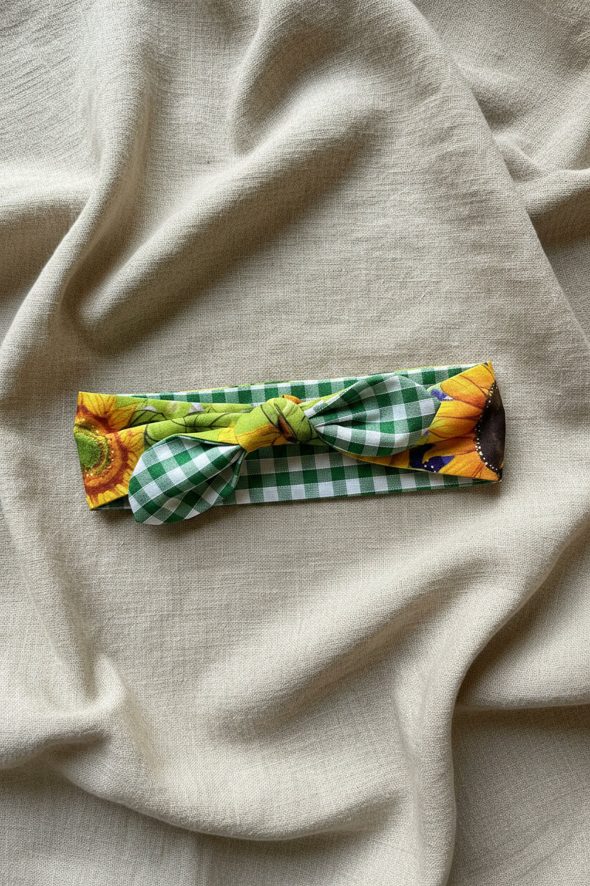 The Wldflower - Sunflower Fields Reversible Neckerchief