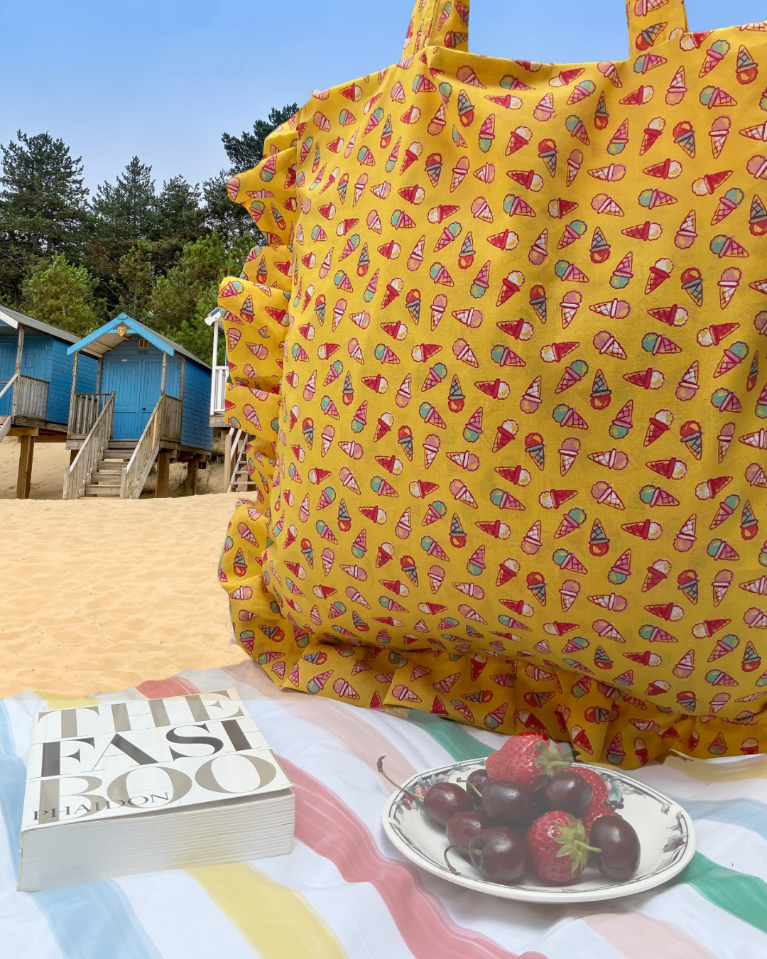 Picnic PAWfect: Ice Cream Tote Bag