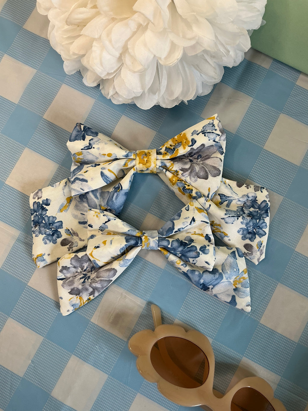 Fur-tastic Floral: Spring Bloom Sailor Bow