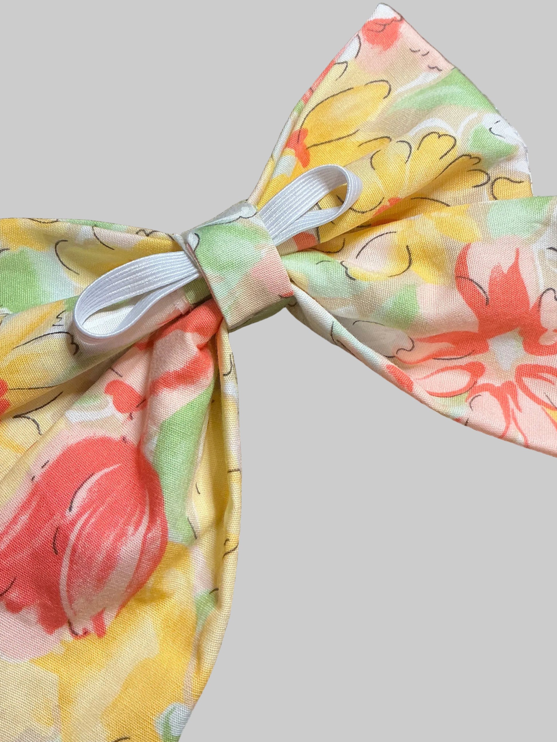 Blossom Breeze Spring Floral Dog Sailor Bow