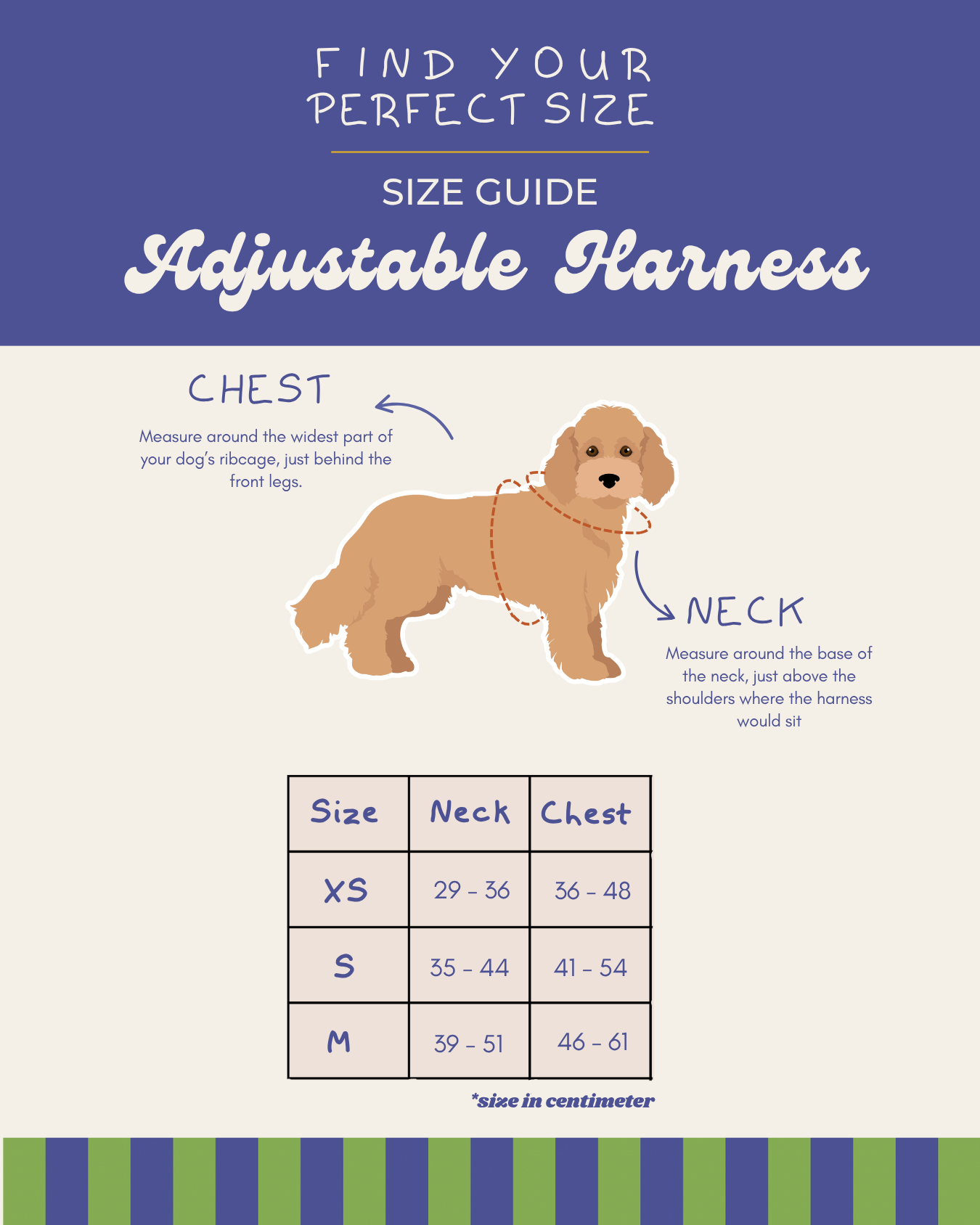 Pawberry Patch - Adjustable Harness