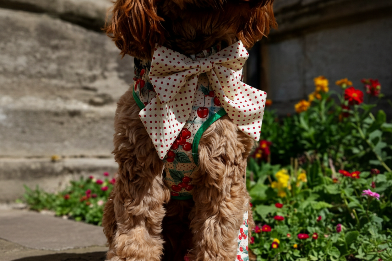 Cherry Picked Sailor Bow