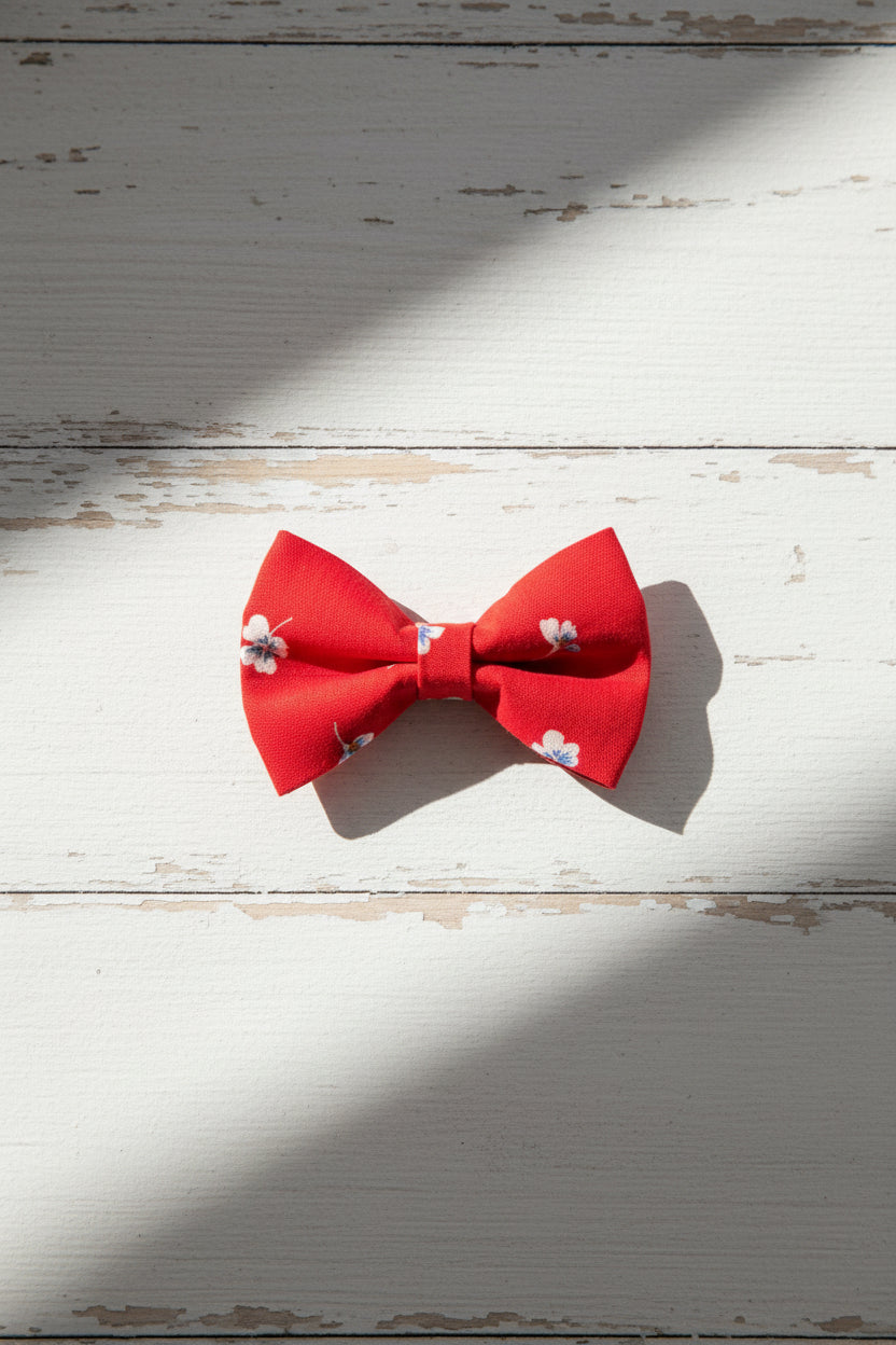 Seaside Bloom Bow Tie