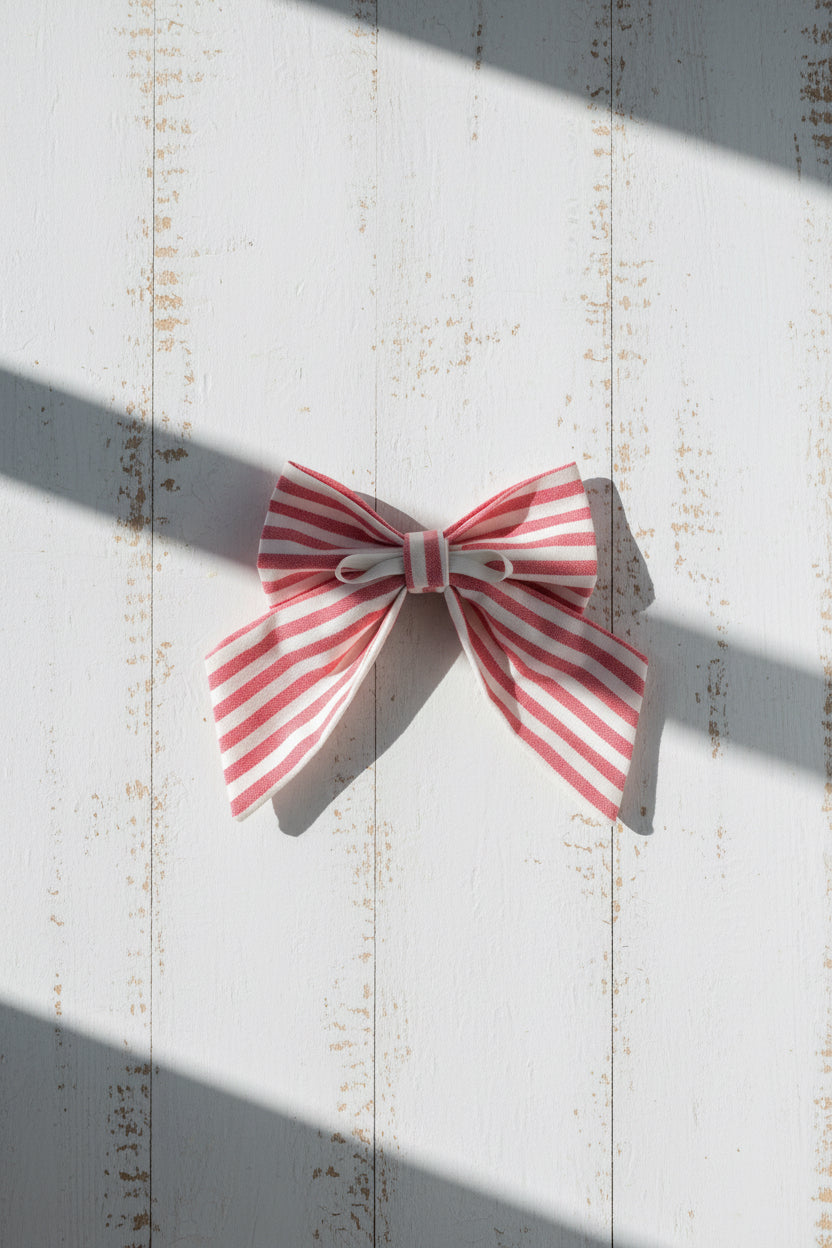 Boardwalk Stripe Sailor Bow