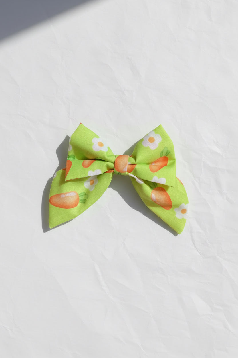 Easter Carrot Sailor Bow