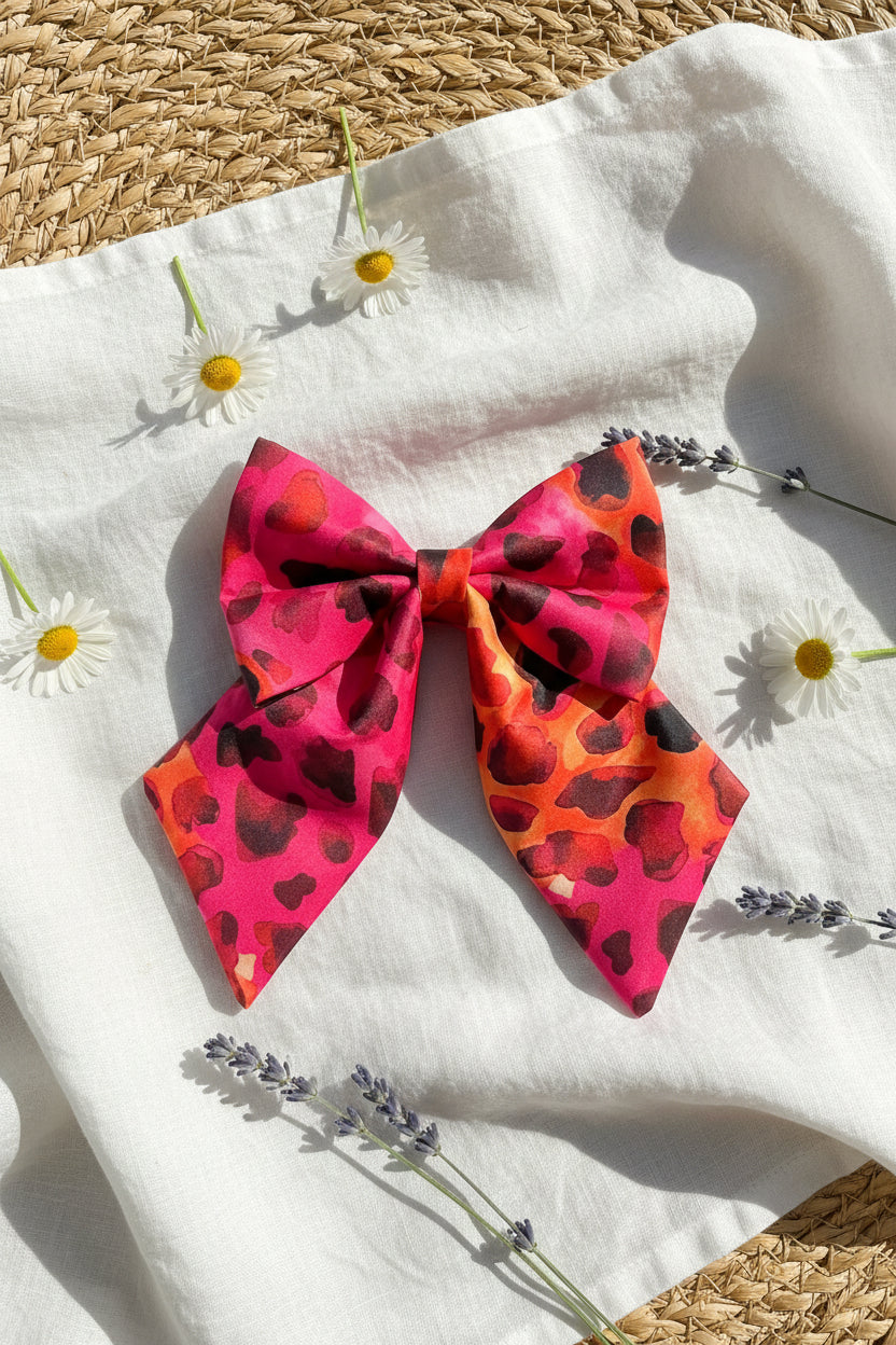 Sunset Pop Sailor Bow