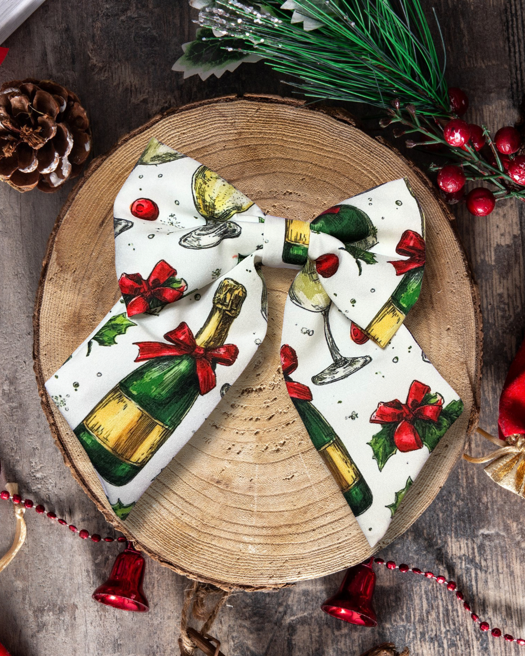 Christmas Celebration Sailor Bow