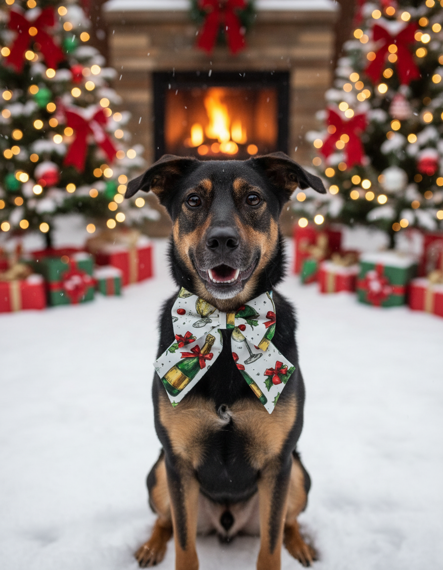 Christmas Celebration Sailor Bow
