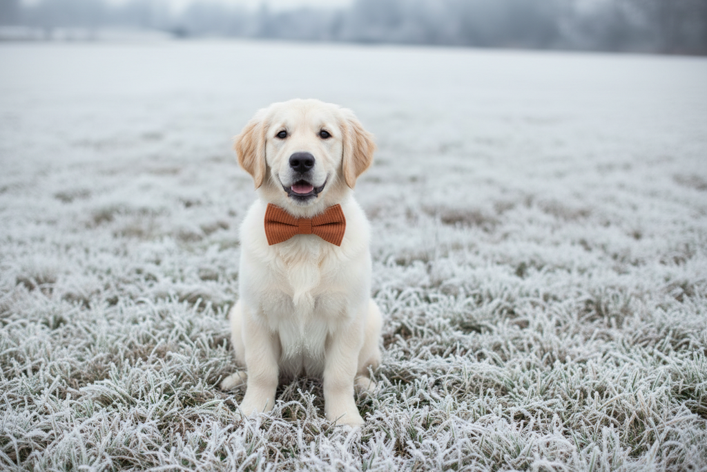Brown Corduroy Bow Tie