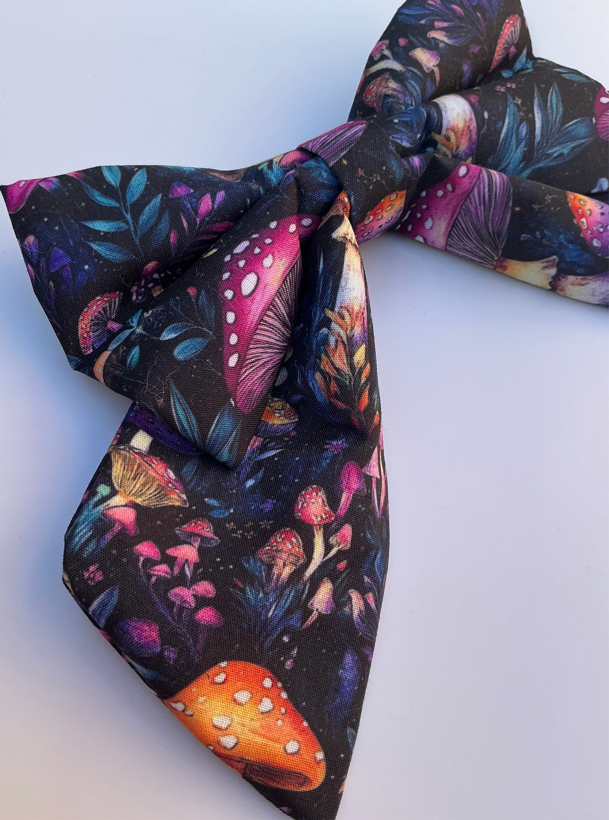 Midnight Mushroom Sailor Bow