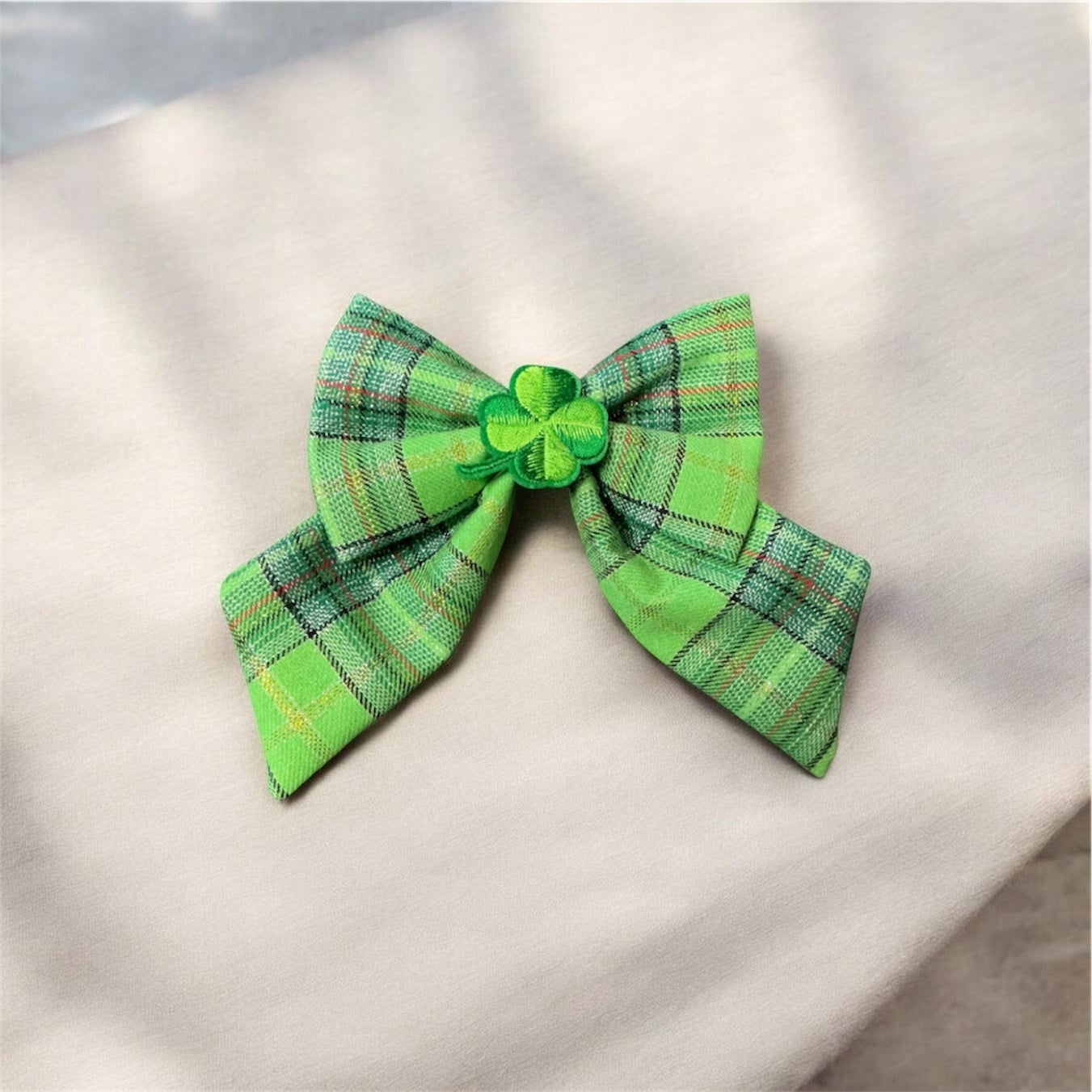 Heritage Hound St Patrick’s Day Sailor Bow