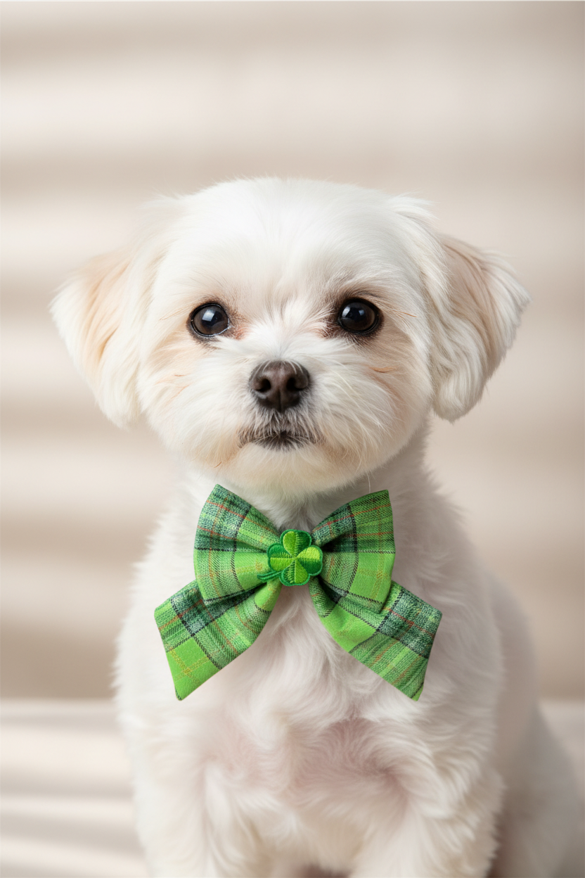 Heritage Hound St Patrick’s Day Sailor Bow