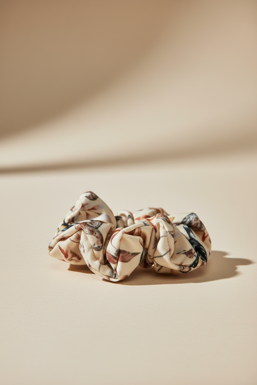 Flocked! Matching Hair Scrunchie