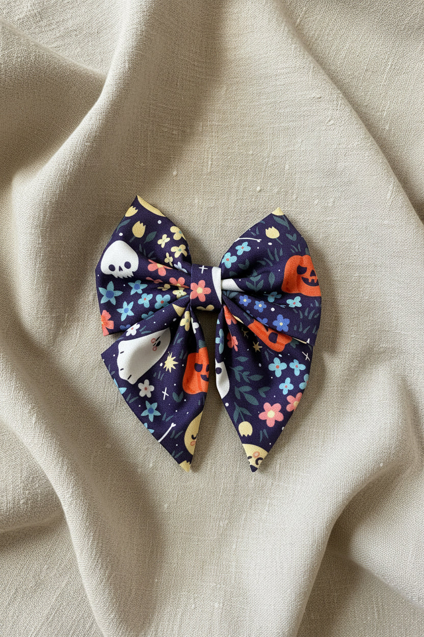 Midnight + Mischief - Boo in Bloom Rambler Bow