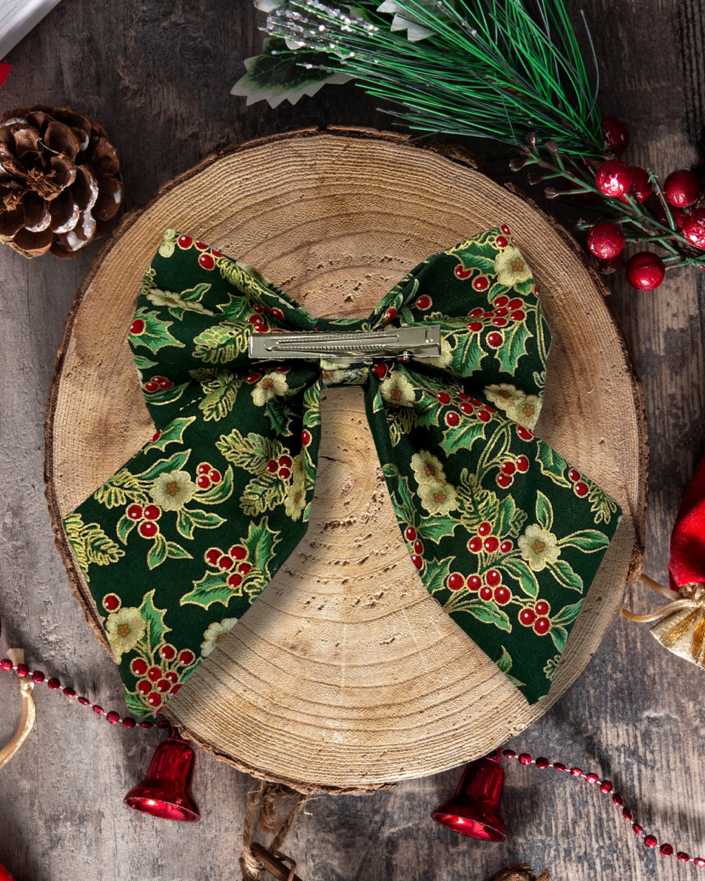 Oh, Holy Days Matching Hair Bow