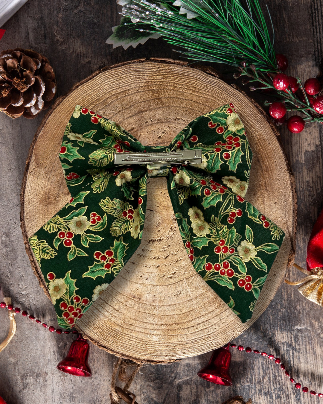 Oh, Holy Days Matching Hair Bow