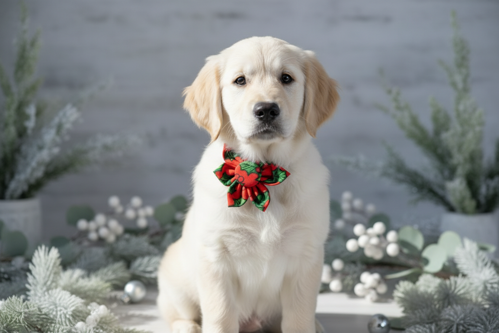 Red Holly Collar Flower