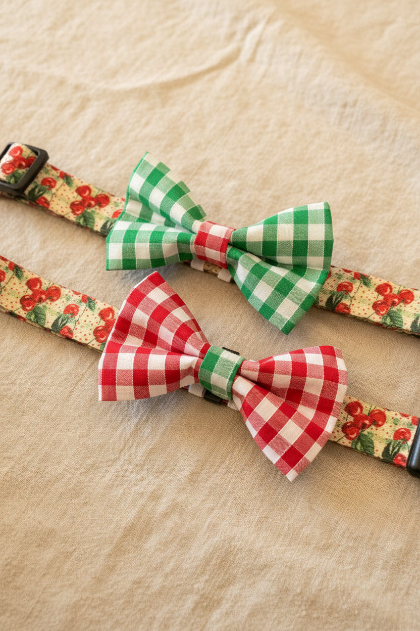 Picnic Pals - Traditional Gingham Bow Ties