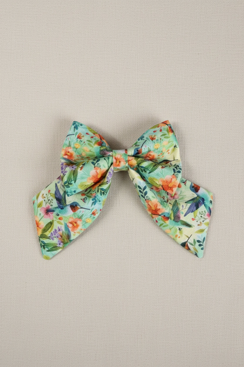 Hummingbird Meadow Sailor Bow
