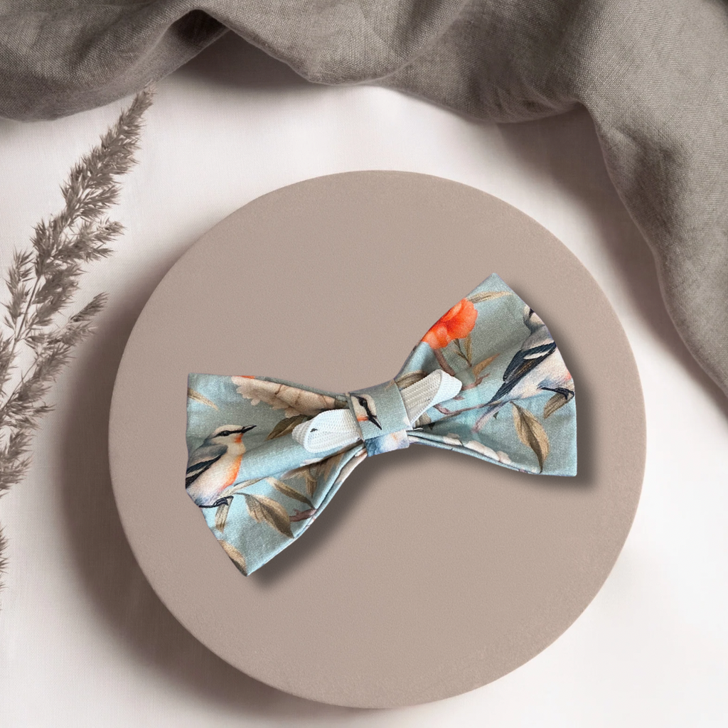Songbirds Bloom Bow Tie
