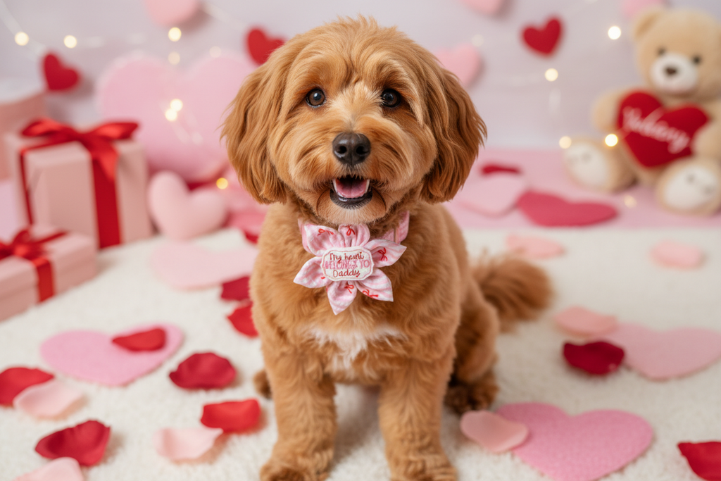 My Heart Belongs To Daddy Collar Flower