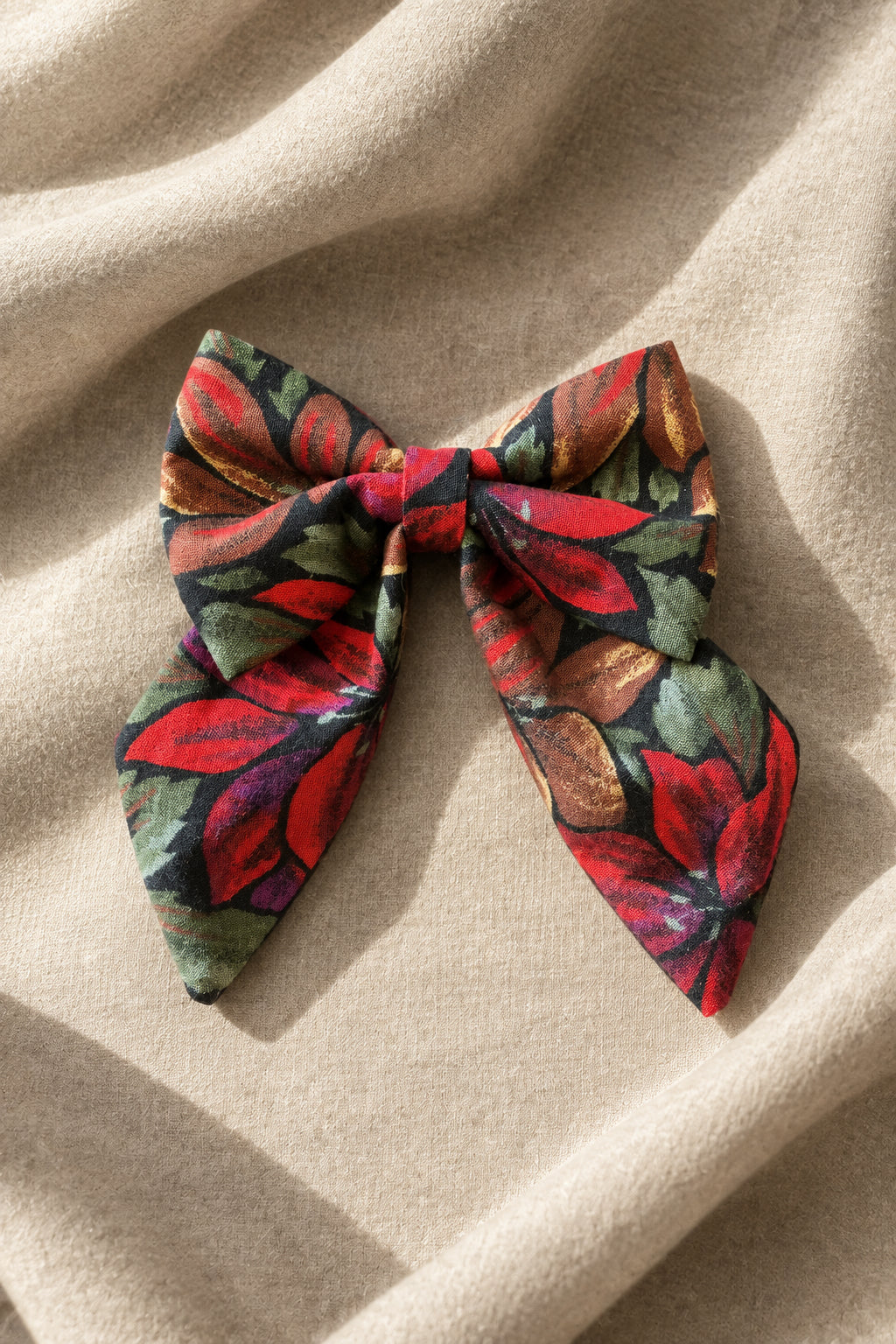 The Wildflower - Crimson + Moss Limited Edition Sailor Bow