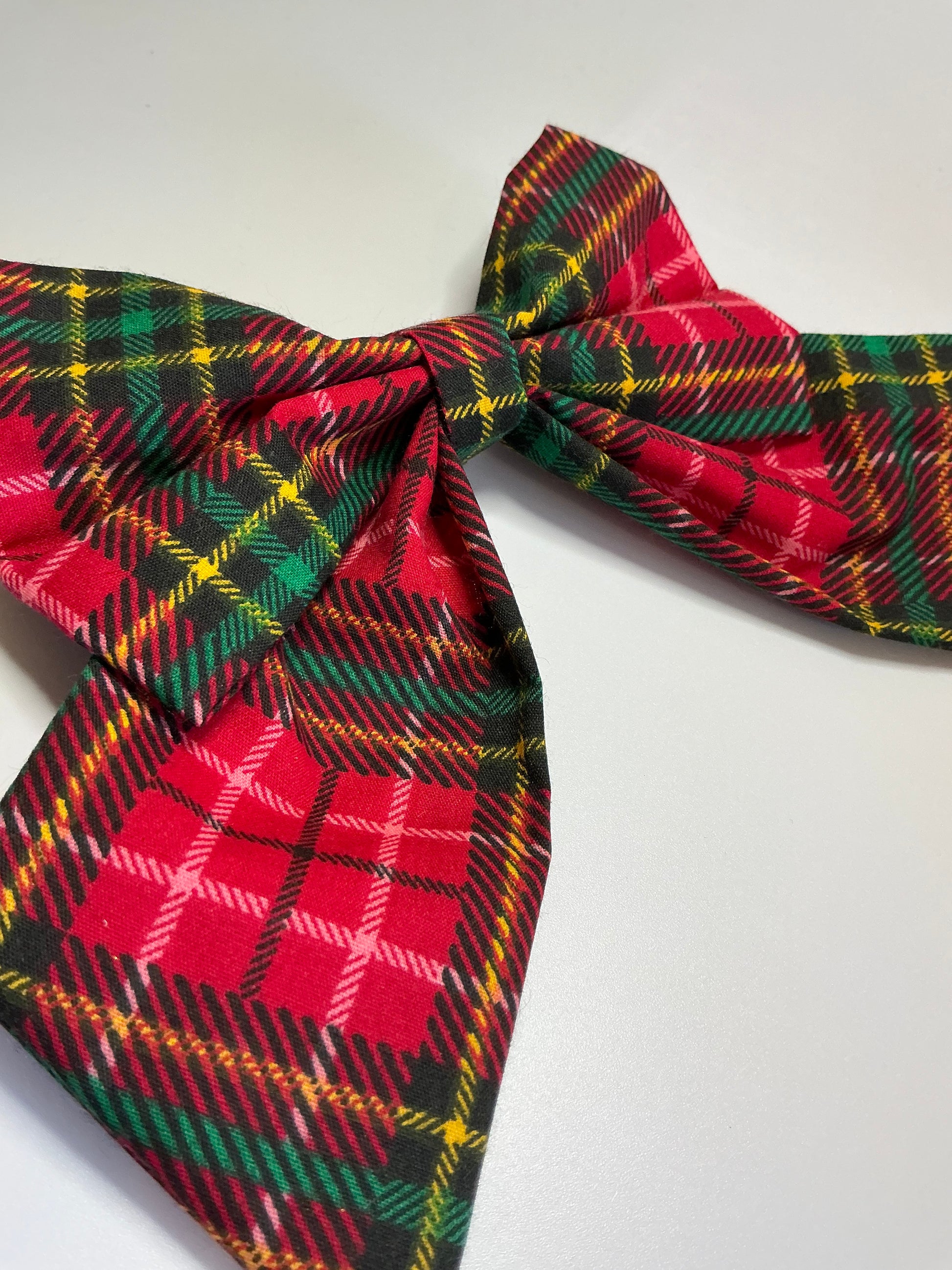 Heritage Hound Sailor Bow - Red Print