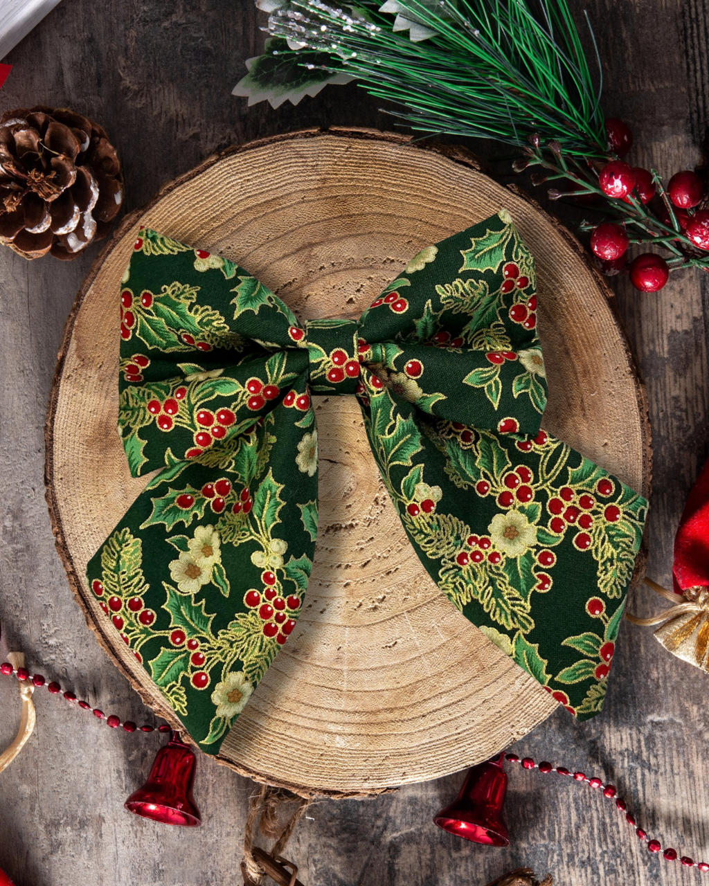 Oh, Holy Days Matching Hair Bow