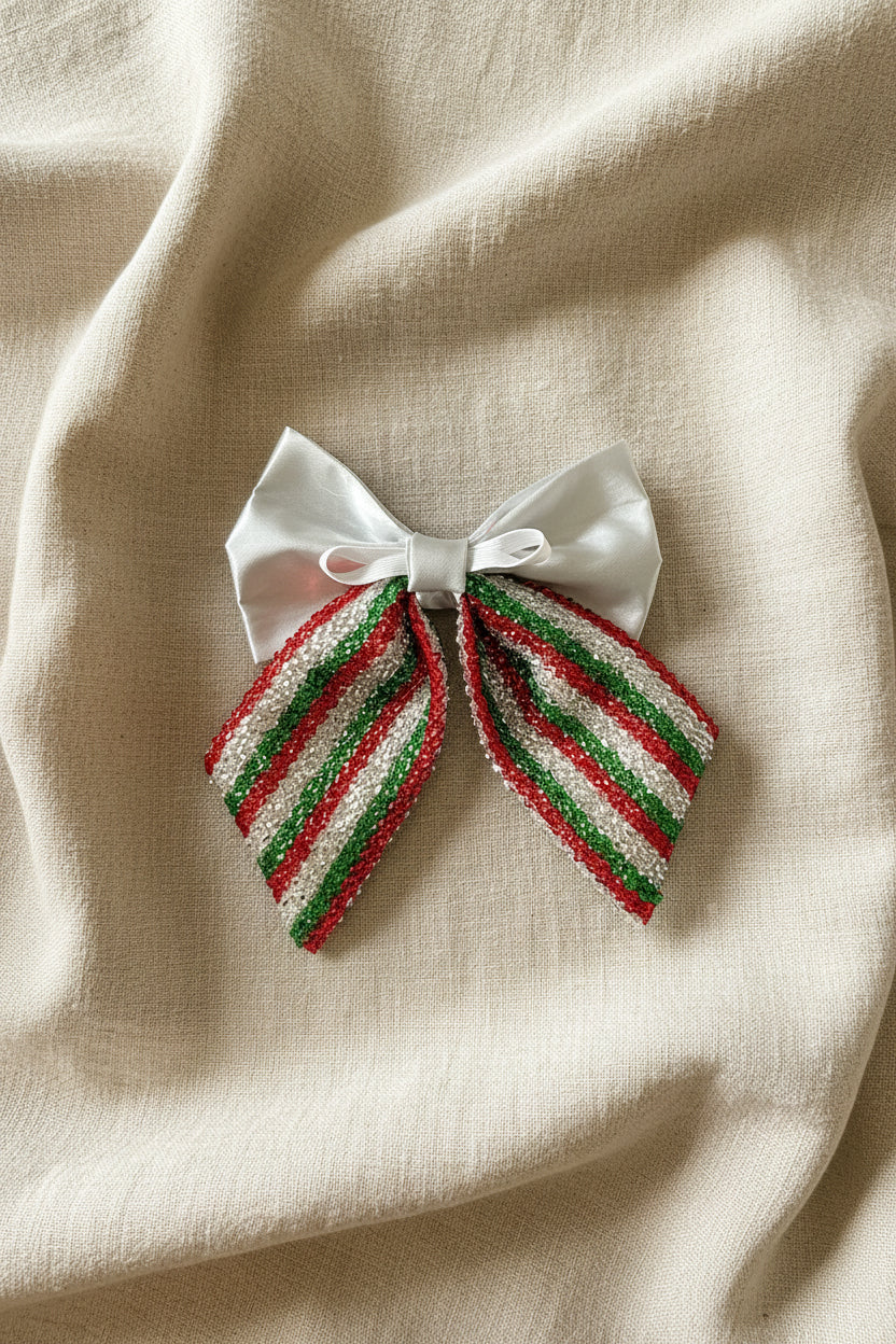Tiding & Tartan - Festive Fizz Sailor Bow